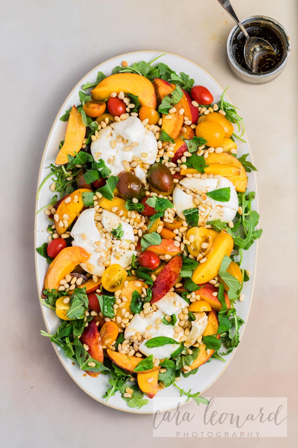 Burrata Peach Salad **EXCLUSIVE** Recipe