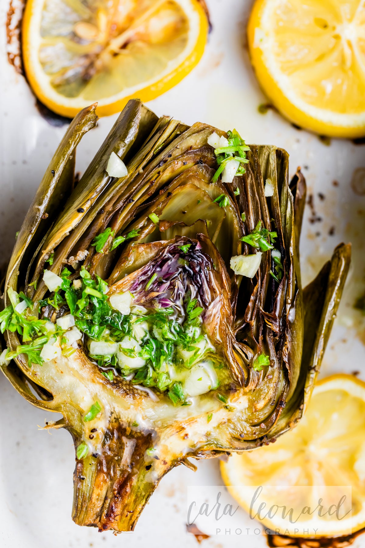 Baked Artichokes with Garlic Lemon Sauce **EXCLUSIVE** Recipe