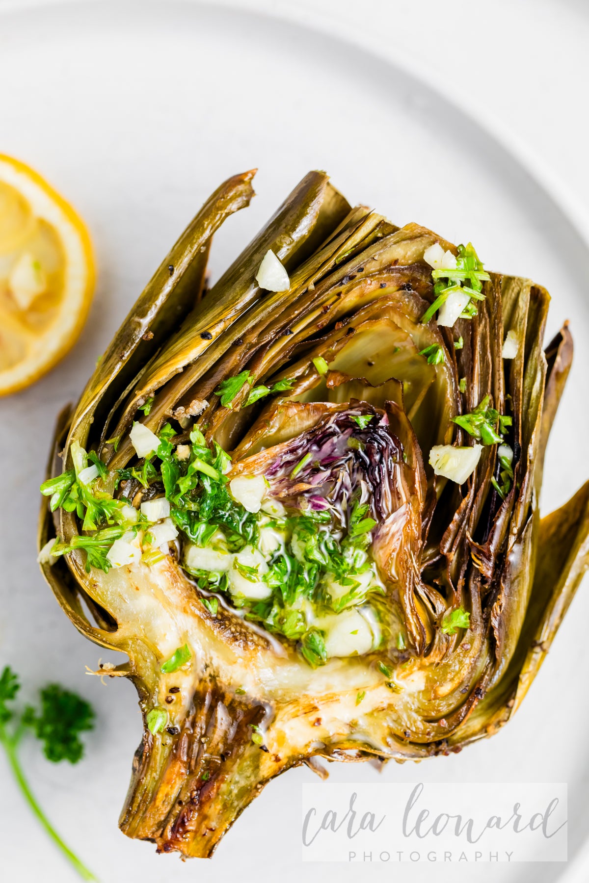 Baked Artichokes with Garlic Lemon Sauce **EXCLUSIVE** Recipe