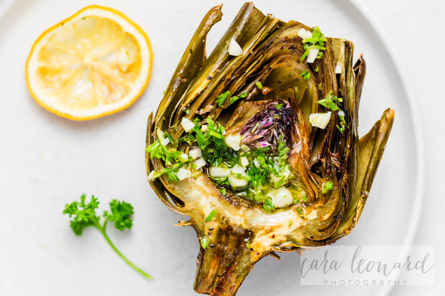 Baked Artichokes with Garlic Lemon Sauce **EXCLUSIVE** Recipe