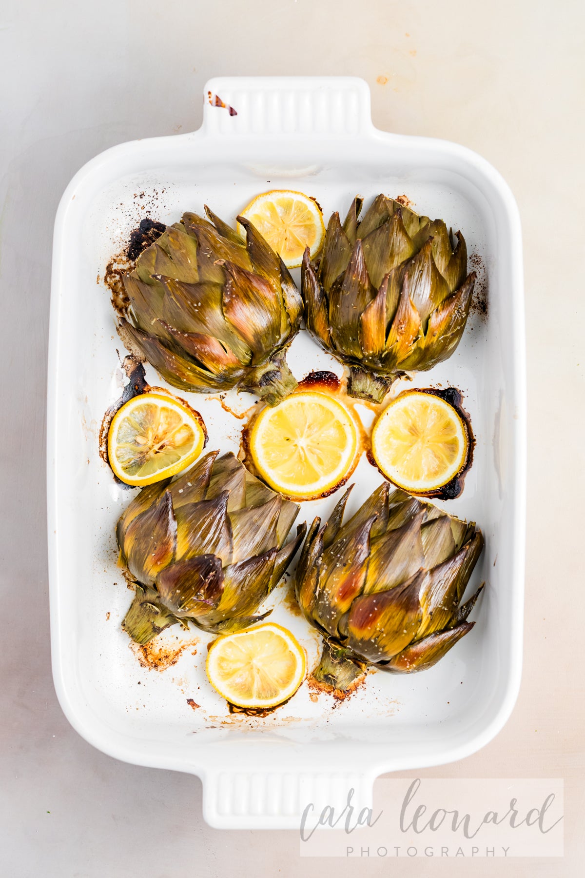 Baked Artichokes with Garlic Lemon Sauce **EXCLUSIVE** Recipe