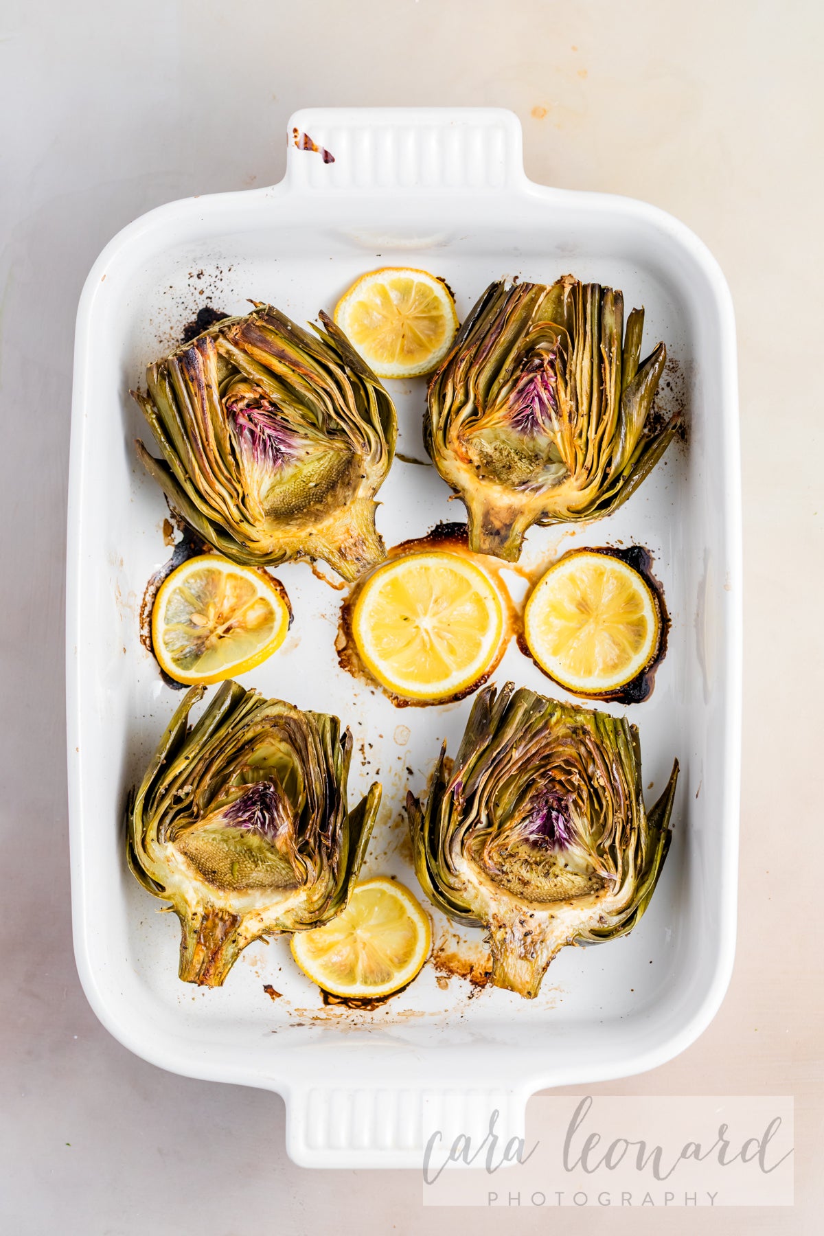 Baked Artichokes with Garlic Lemon Sauce **EXCLUSIVE** Recipe
