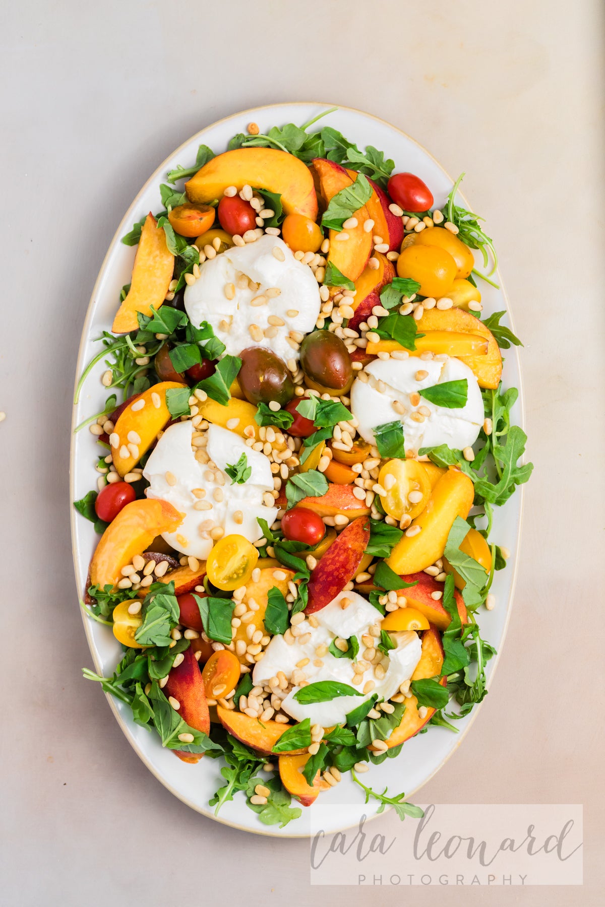 Burrata Peach Salad **EXCLUSIVE** Recipe