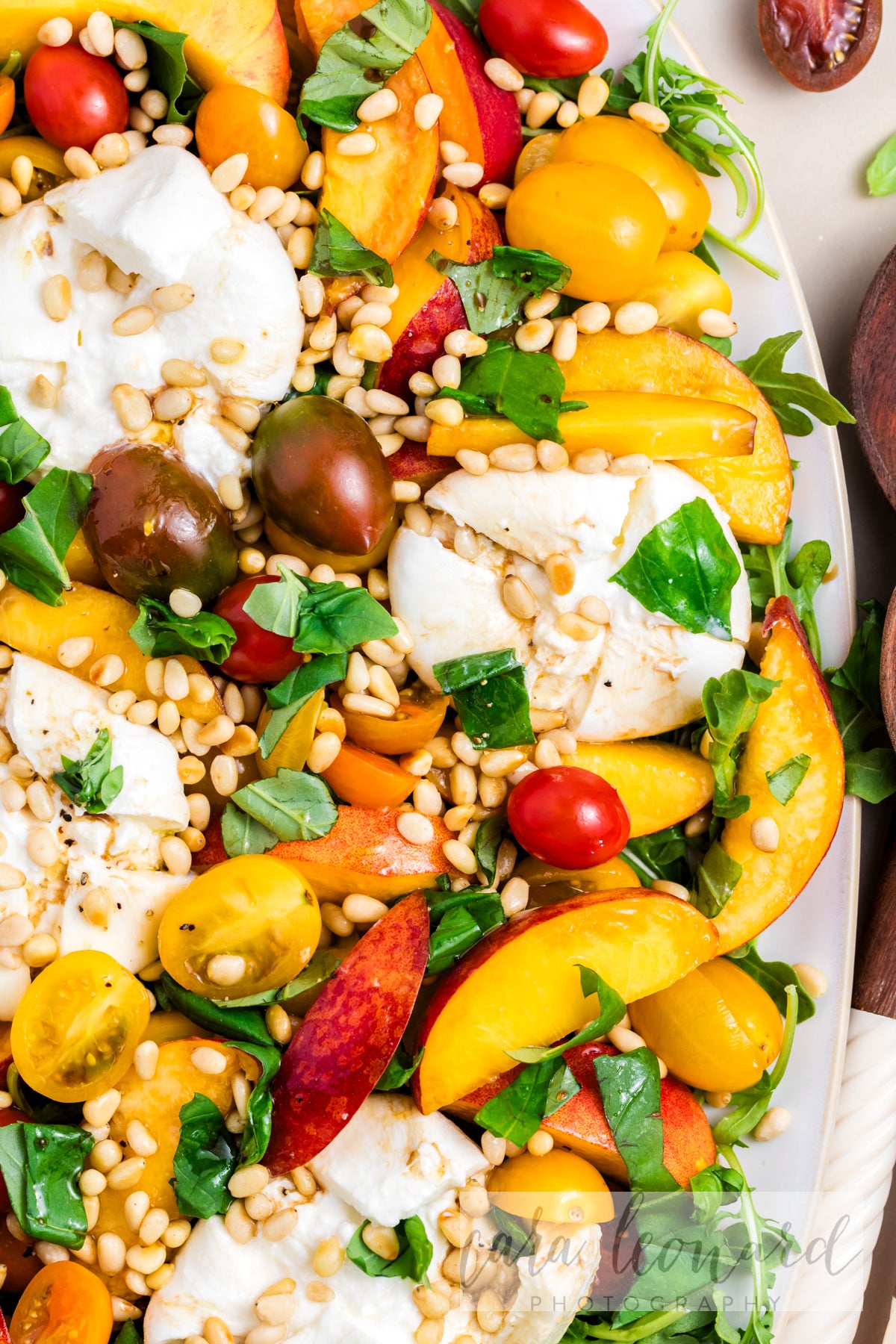 Burrata Peach Salad **EXCLUSIVE** Recipe