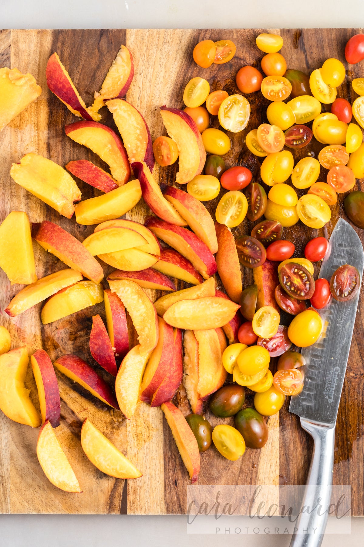 Burrata Peach Salad **EXCLUSIVE** Recipe
