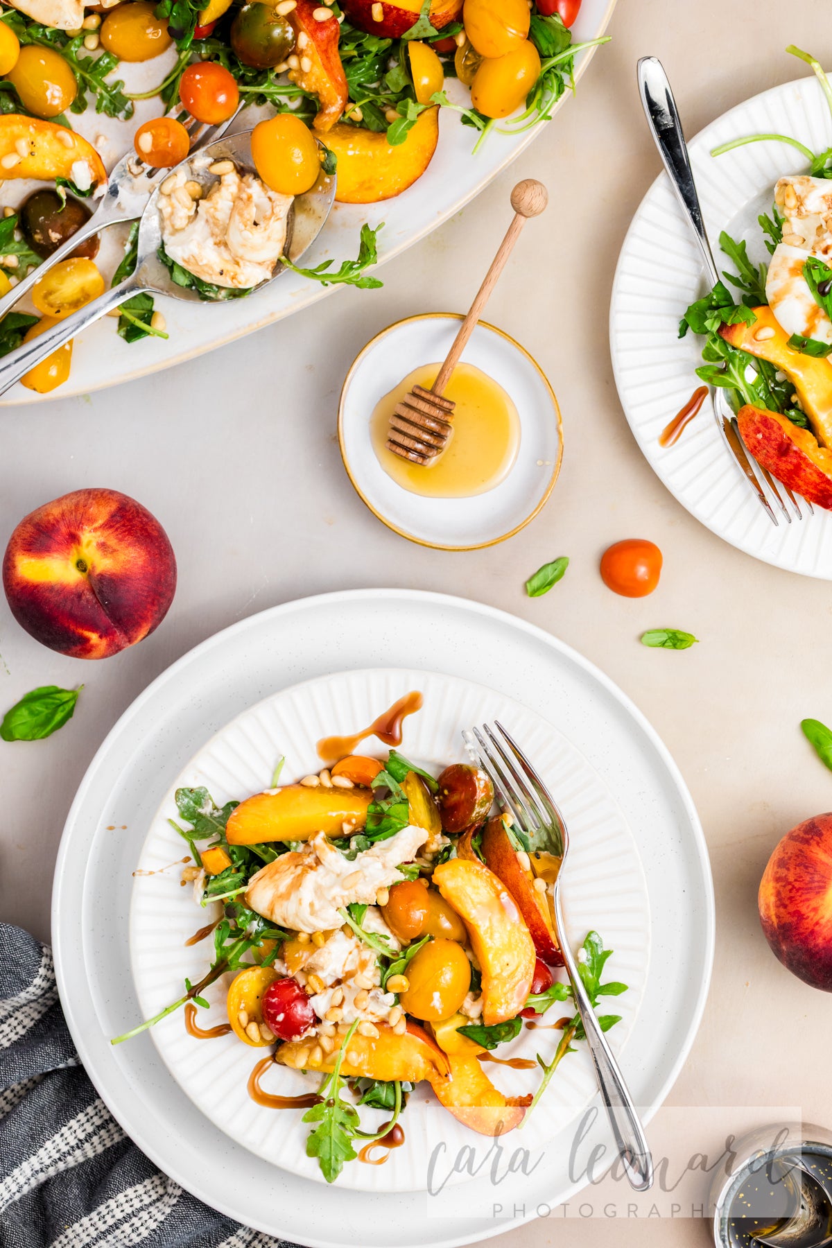 Burrata Peach Salad **EXCLUSIVE** Recipe