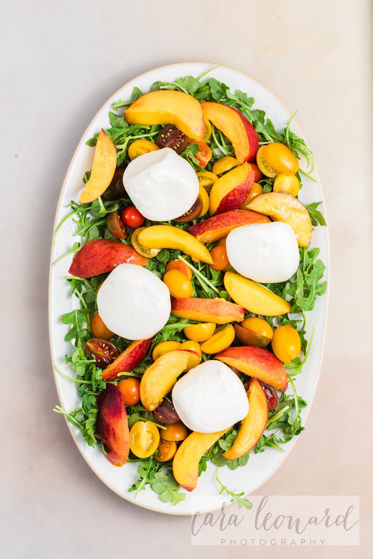 Burrata Peach Salad **EXCLUSIVE** Recipe