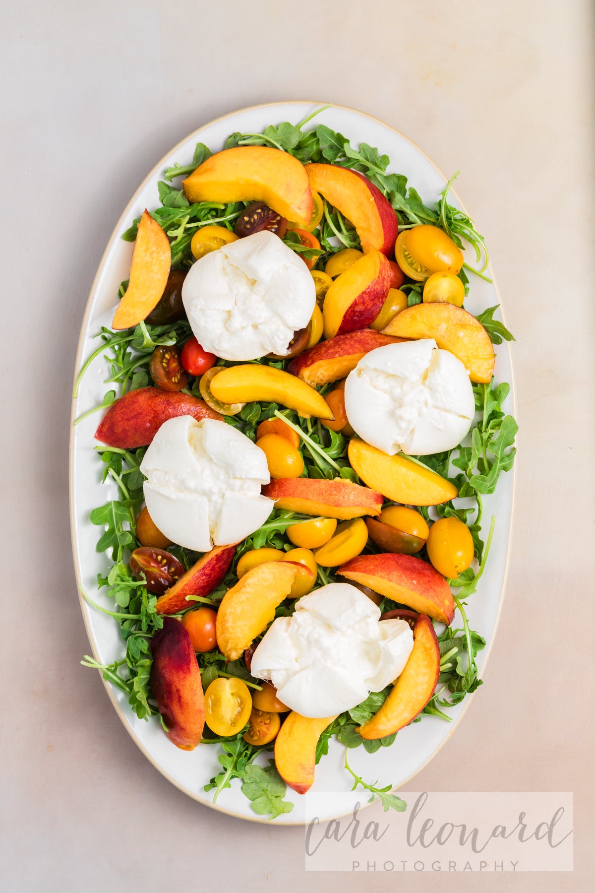Burrata Peach Salad **EXCLUSIVE** Recipe