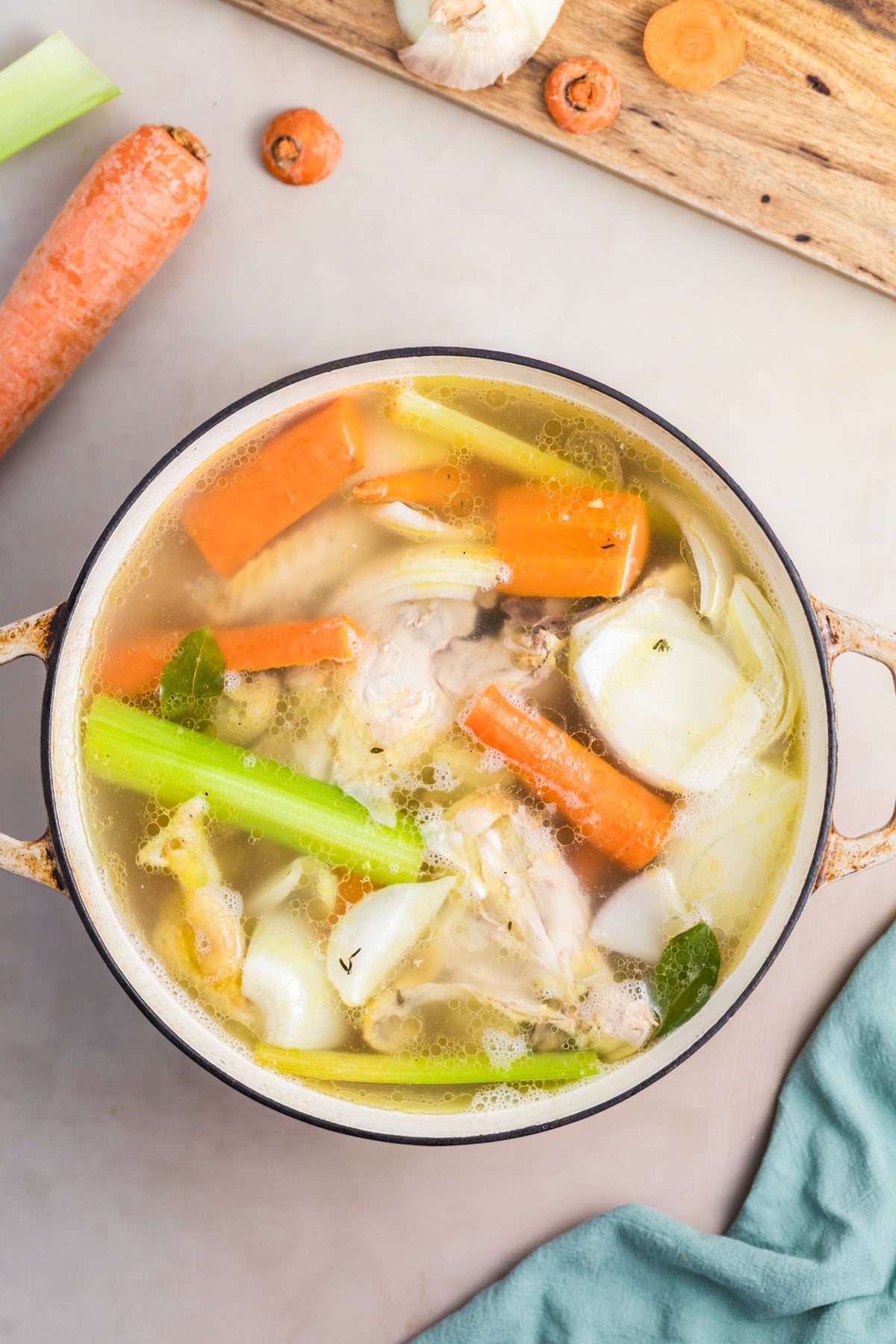 Homemade Chicken Broth **EXCLUSIVE** Recipe