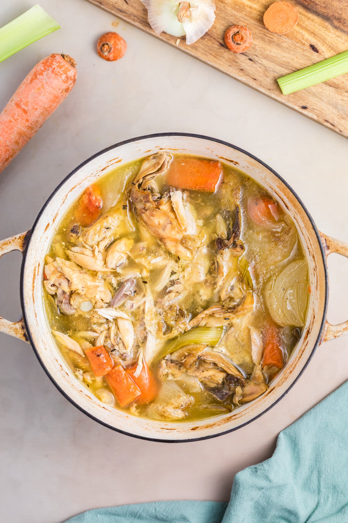 Homemade Chicken Broth **EXCLUSIVE** Recipe