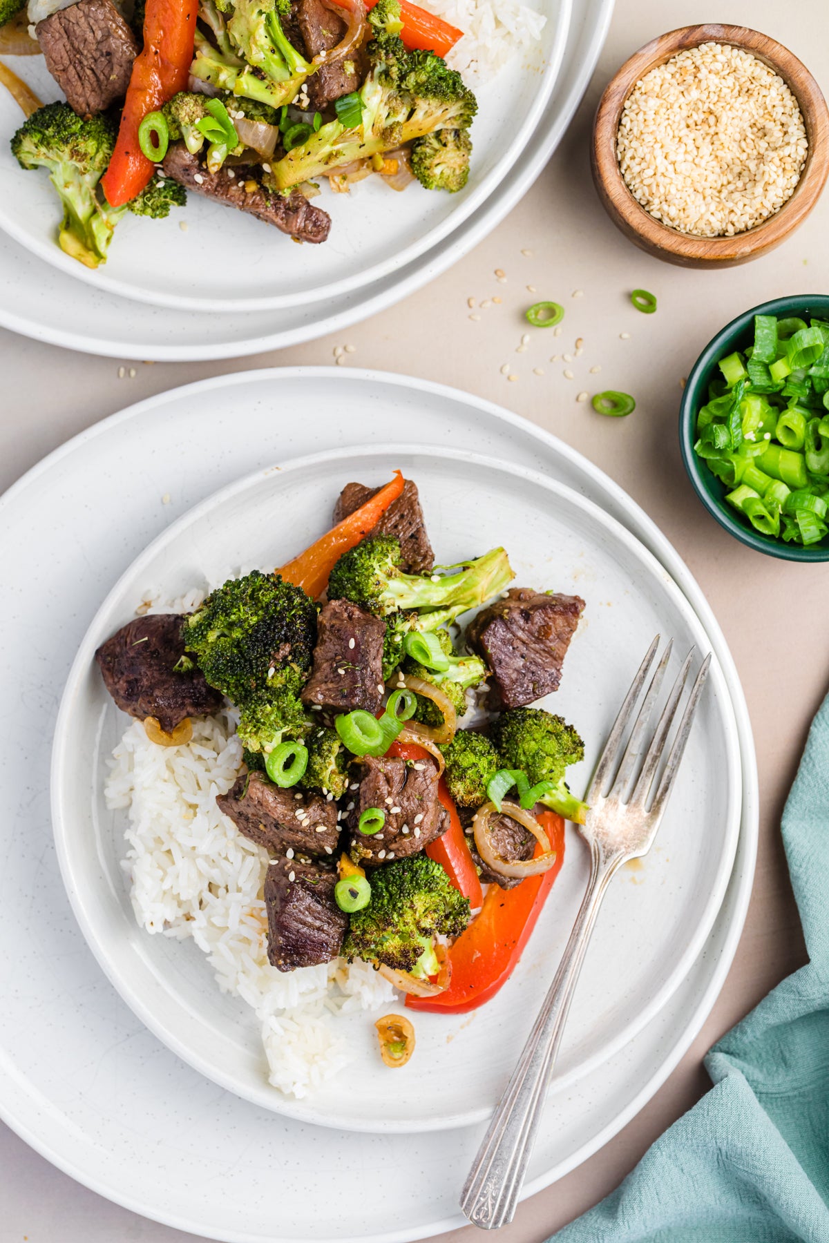 Sheet Pan Beef and Broccoli Stir Fry **EXCLUSIVE**