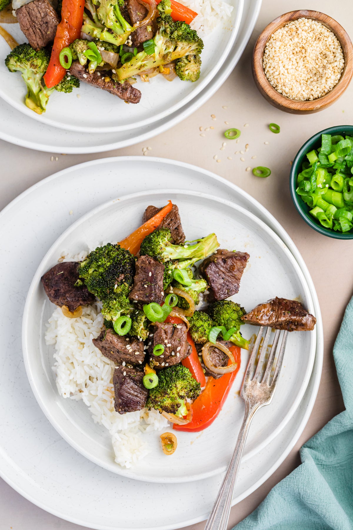 Sheet Pan Beef and Broccoli Stir Fry **EXCLUSIVE**