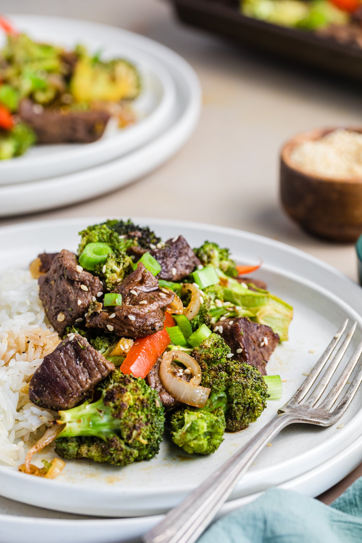Sheet Pan Beef and Broccoli Stir Fry **EXCLUSIVE**