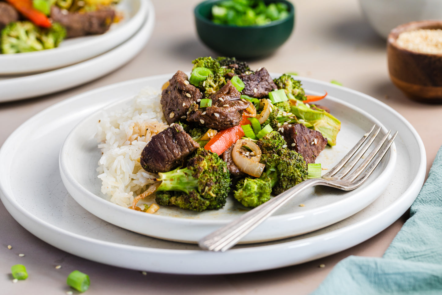 Sheet Pan Beef and Broccoli Stir Fry **EXCLUSIVE**