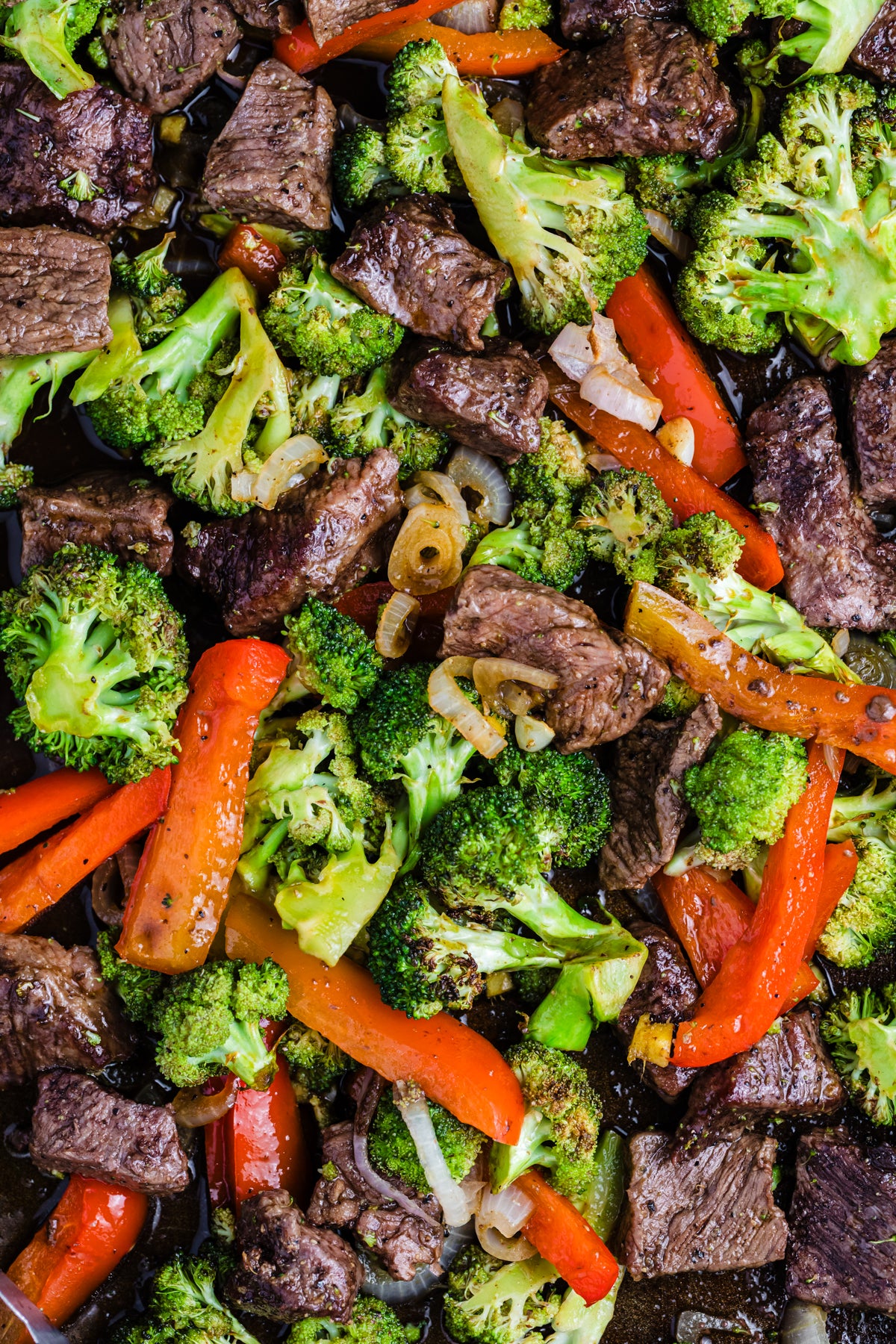 Sheet Pan Beef and Broccoli Stir Fry **EXCLUSIVE**